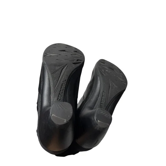 Merrell Black Leather Suede Boots - Picture 8 of 9